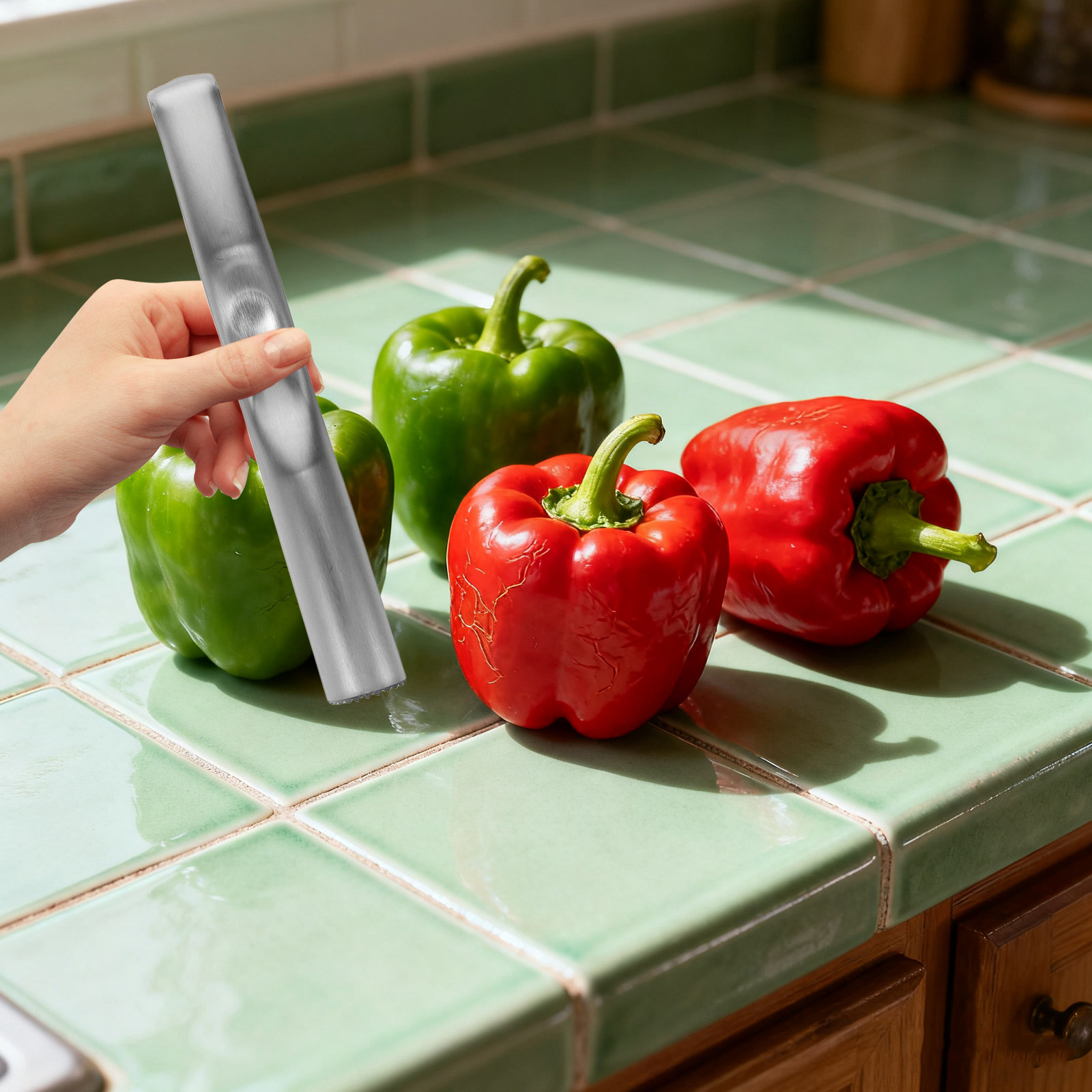Cherry Pitter Tool - Fruit Core Remover Stainless Steel Corer
