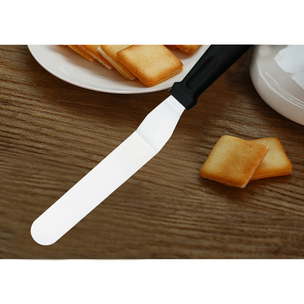 Kitchen Gadgets Set - 4Pcs Icing Spatula Set Plastic Handle