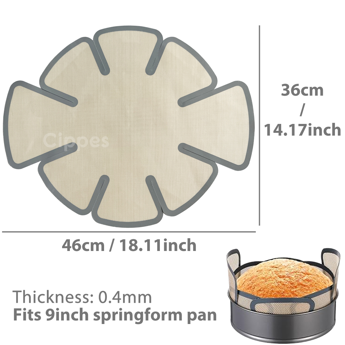 Silicone Baking Mat - Champ Silicone Bread Loaf Pan Liners,