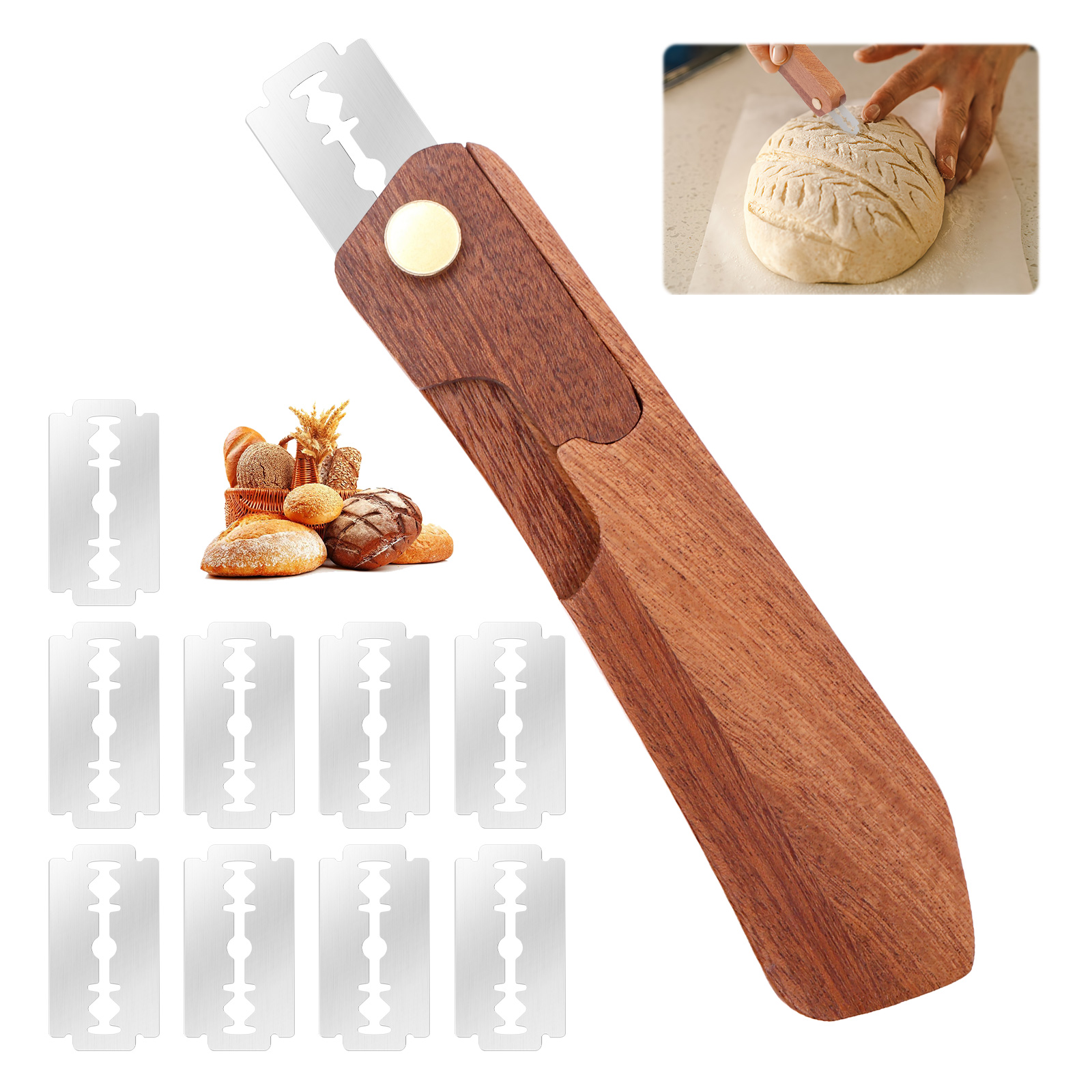 Kitchen Gadgets Baking - Bread Lame Sourdough Scorer Tool Portable