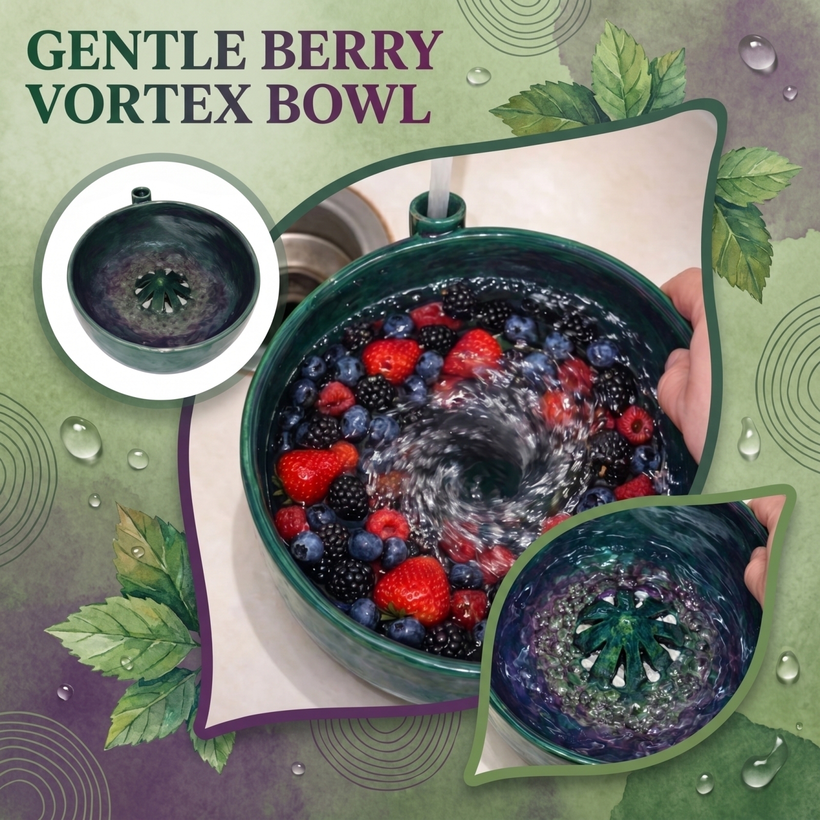 Automatic Berry Vortex Bowl Ve - Kitchen Gadgets Healthy Eating reseña y precio