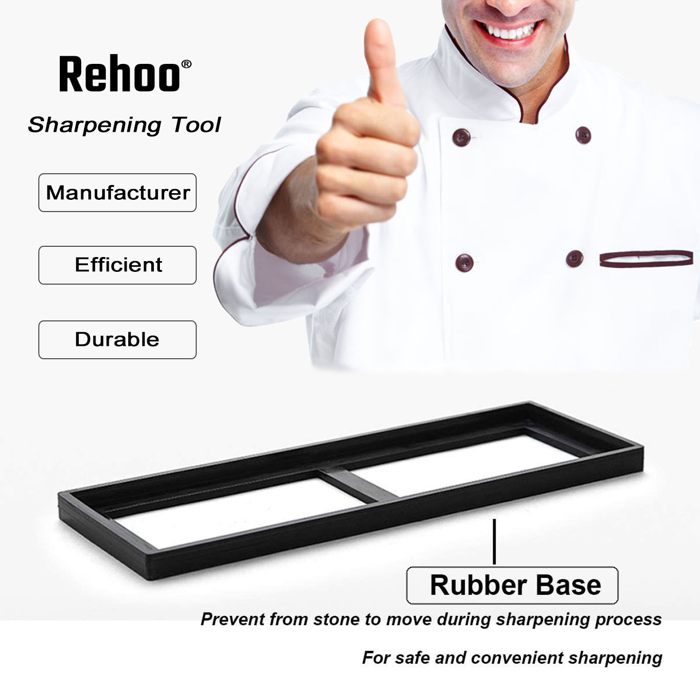 Rehoo Double-sided Sharpening  - Kitchen Gadgets Set reseña y precio