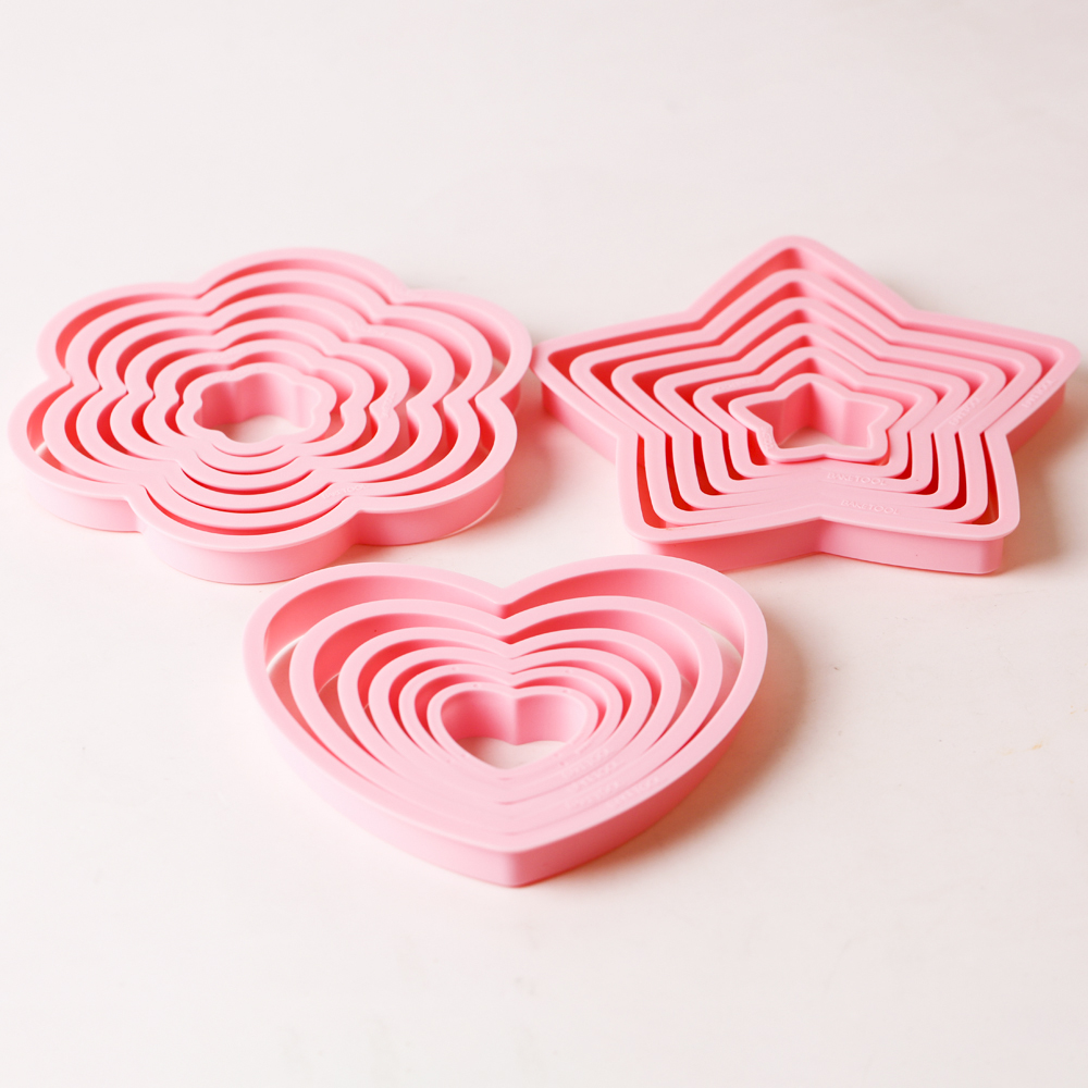 1set/3sets Pink Heart Star Flo - Kitchen Gadgets Set reseña y precio