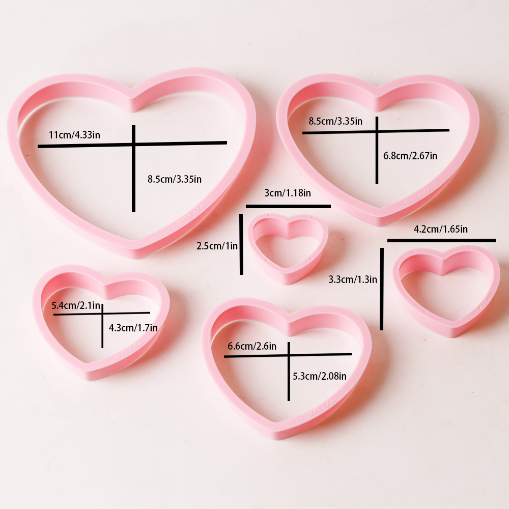 1set/3sets Pink Heart Star Flo - Kitchen Gadgets Set reseña y precio