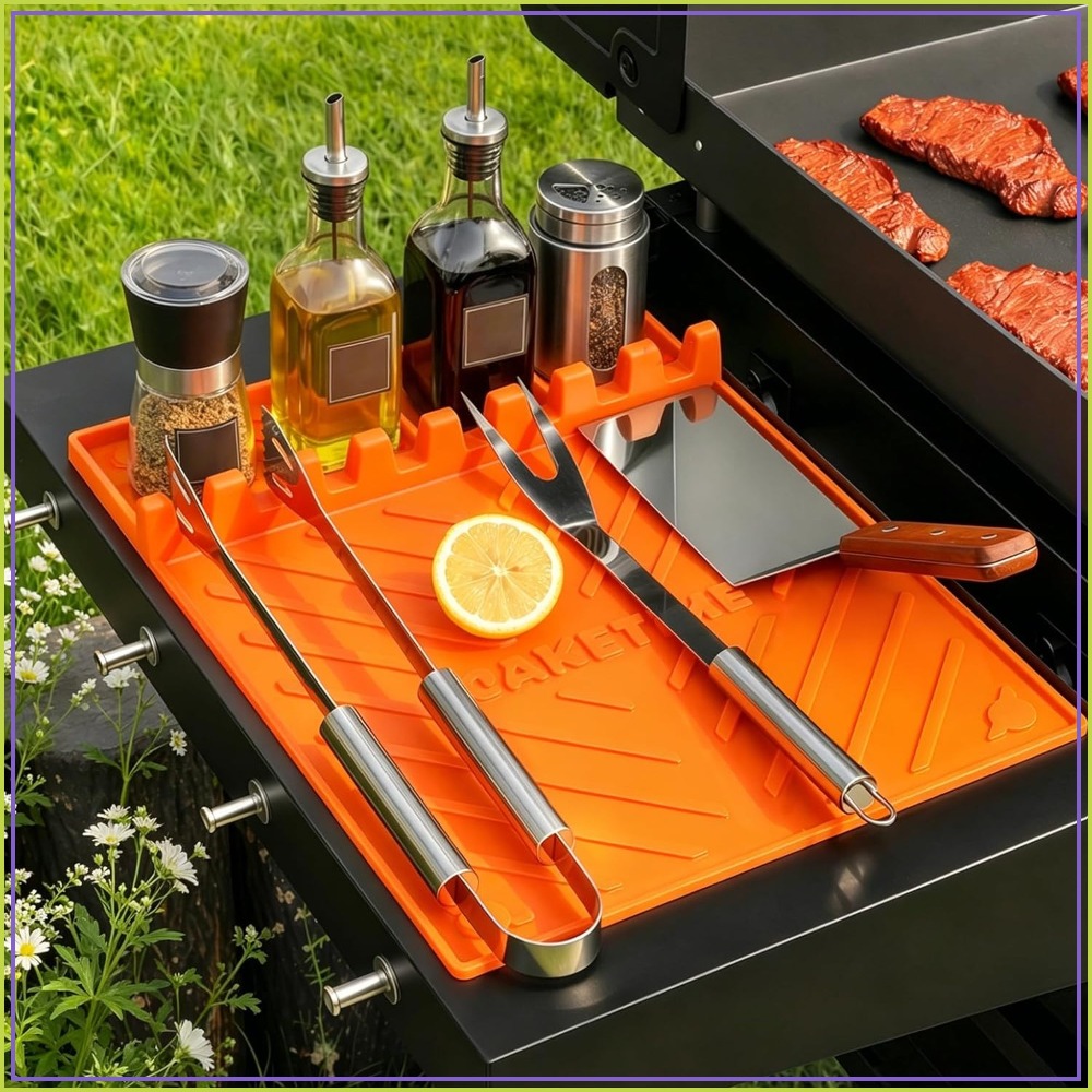Silicone Grill Mats for Blacks - Silicone Baking Mat reseña y precio