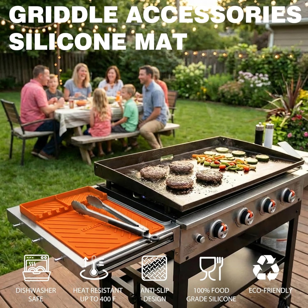 Silicone Grill Mats for Blacks - Silicone Baking Mat reseña y precio