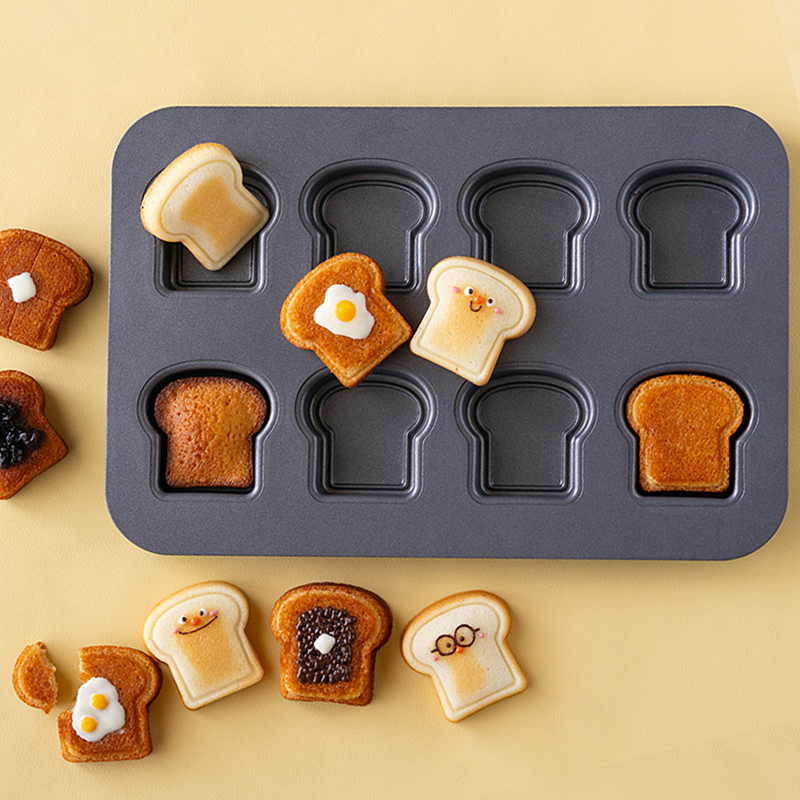 8 Cavity Toast Bread Pattern C - Kitchen Gadgets Baking reseña y precio