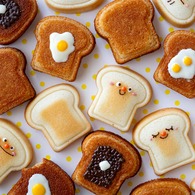 8 Cavity Toast Bread Pattern C - Kitchen Gadgets Baking reseña y precio