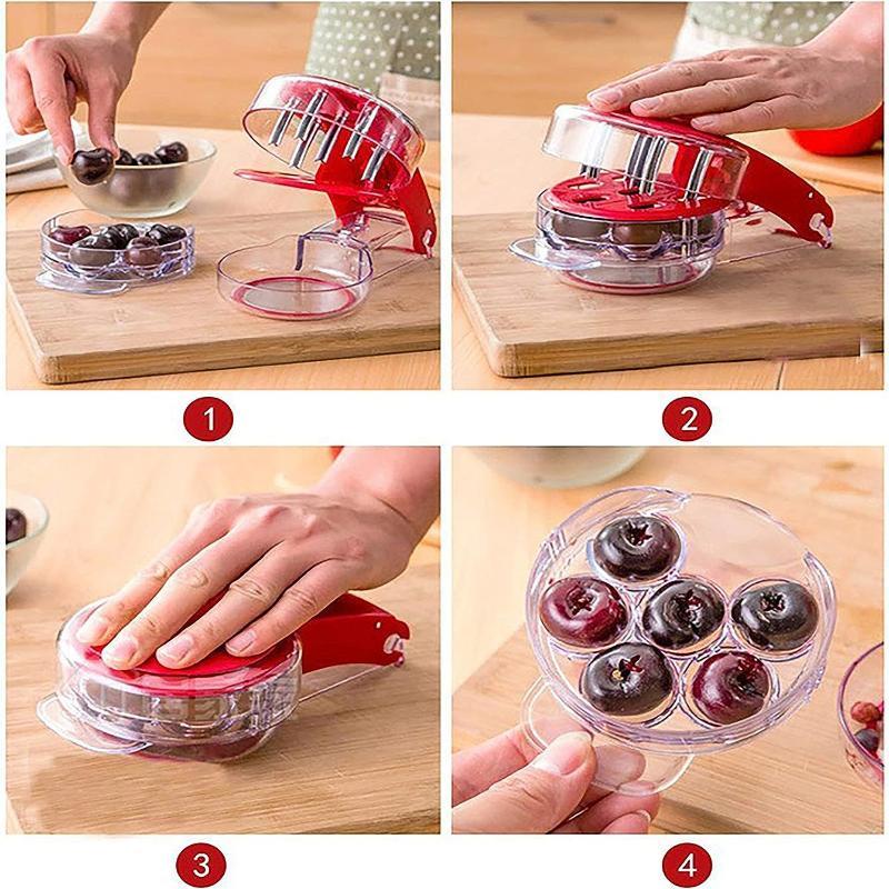 Cherry Pitter Tool 6 Slots Fas - Cherry Pitter Tool reseña y precio