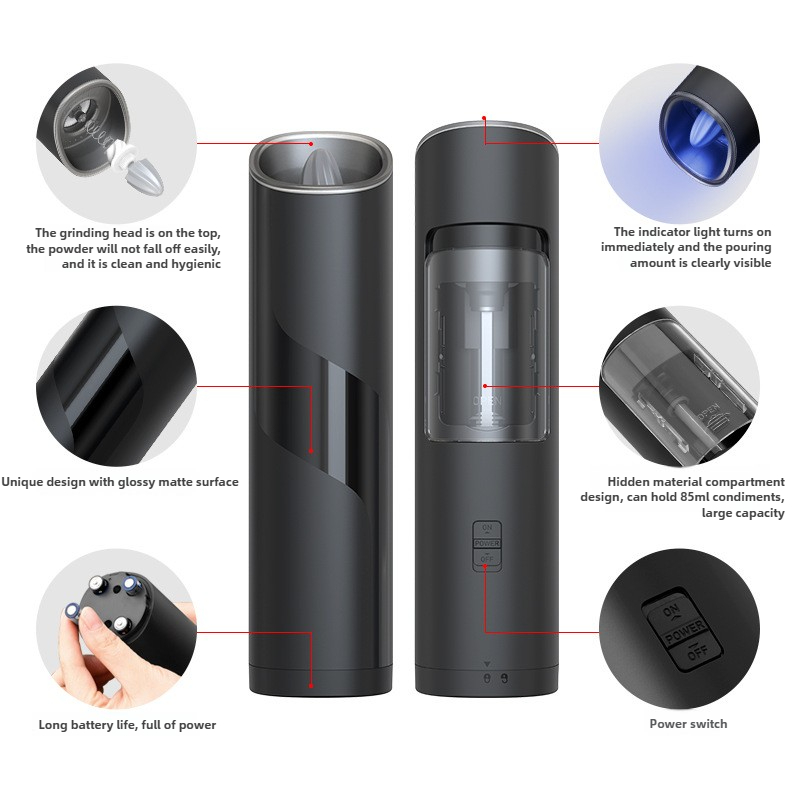 Gravity sensing Electric Salt  - Kitchen Gadgets Electric reseña y precio