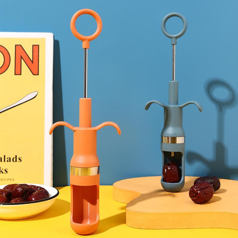 One-Second Cherry Pitter Stain - Kitchen Gadgets Baking reseña y precio