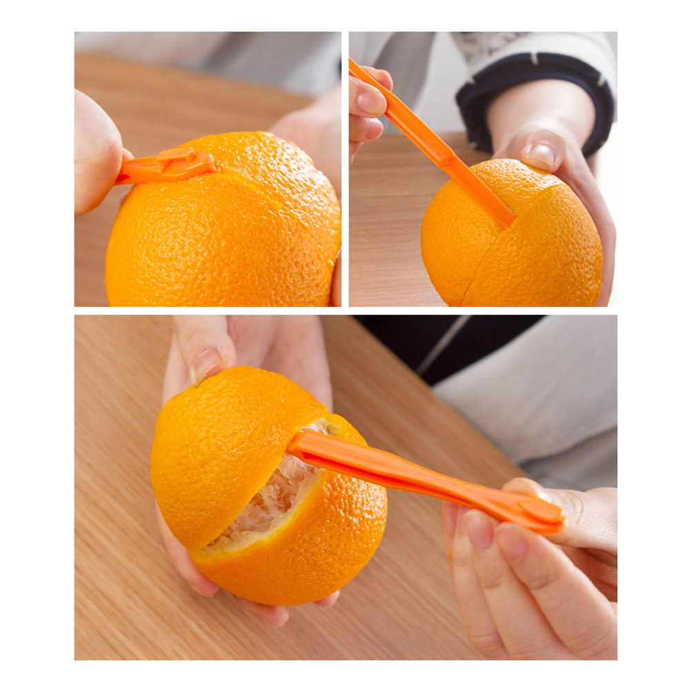 5Pcs Premium Plastic Orange Pe - Kitchen Gadgets Healthy Eating reseña y precio