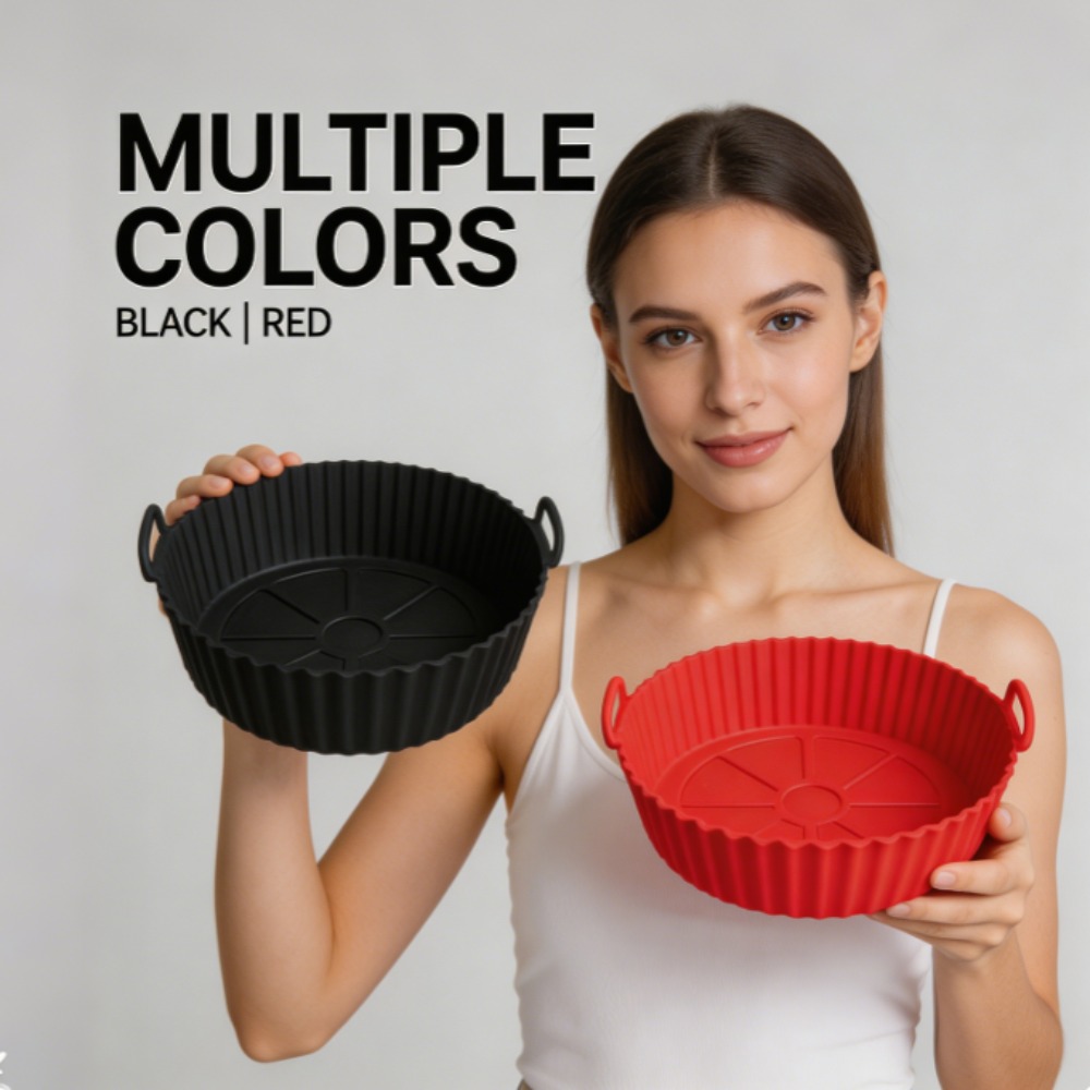 Reusable Silicone Air Fryer Li - Silicone Baking Mat reseña y precio