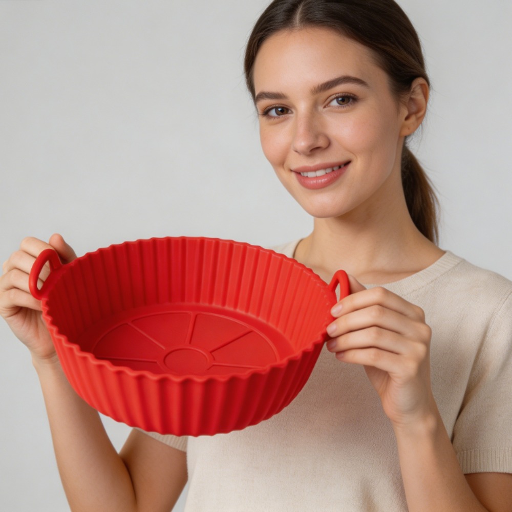 Reusable Silicone Air Fryer Li - Silicone Baking Mat reseña y precio