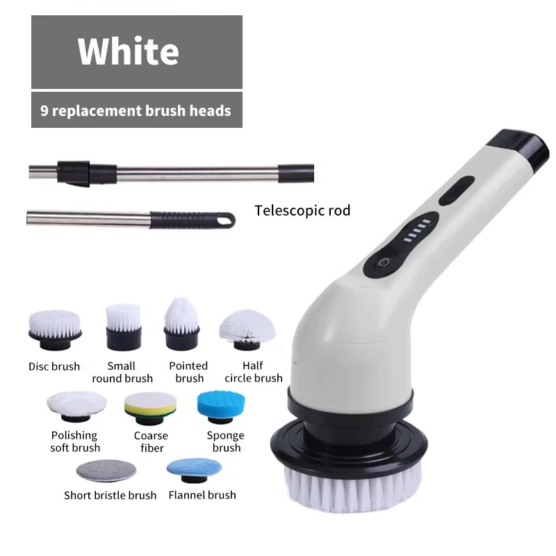 9-in-1 Electric Cleaning Brush - Kitchen Gadgets Electric reseña y precio