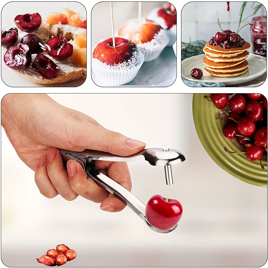 1pc Stainless Steel Fruit Pitt - Cherry Pitter Tool reseña y precio