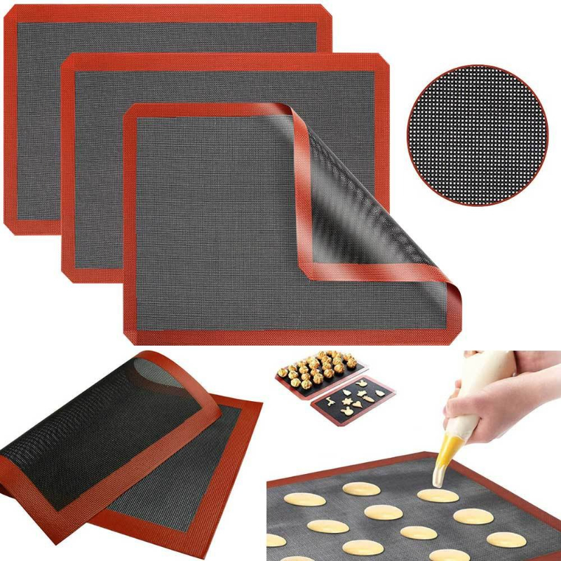 Perforated Silicone Baking Mat - Silicone Baking Mat reseña y precio