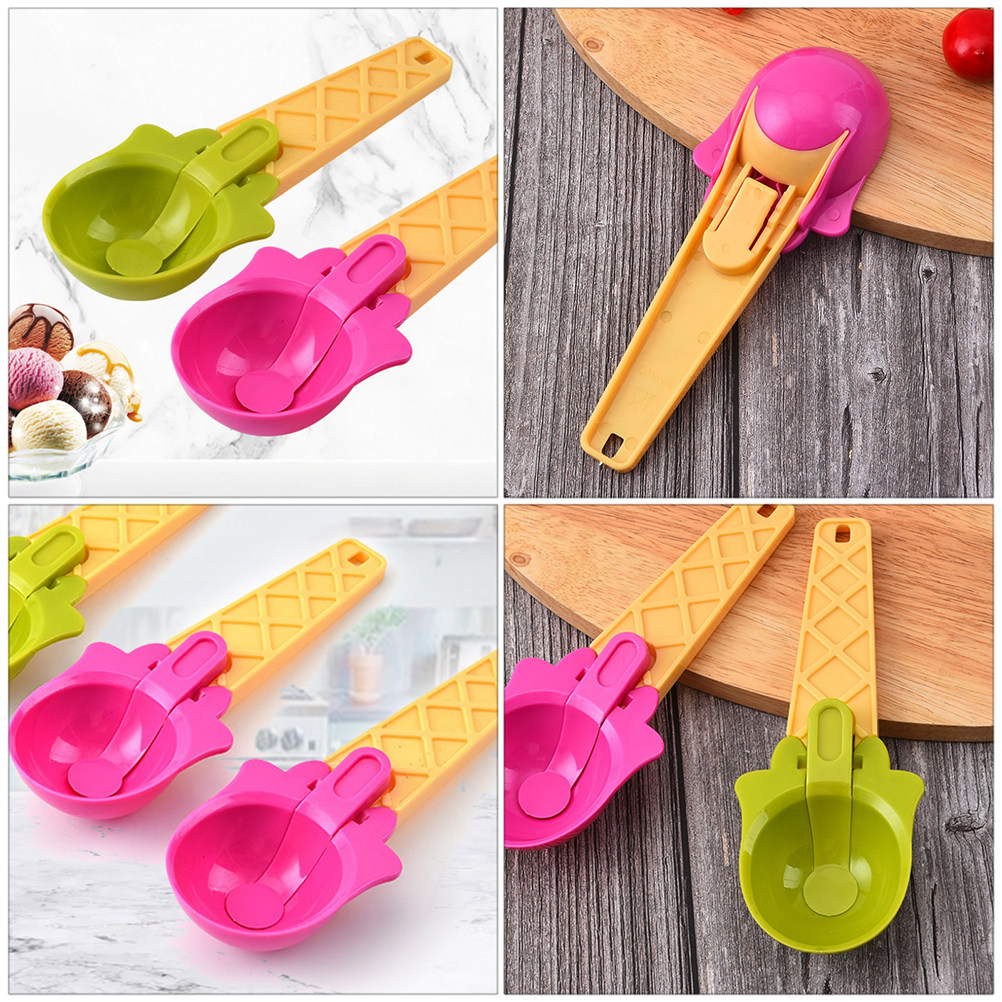 4Pcs Premium Plastic Ice Cream - Cherry Pitter Tool reseña y precio
