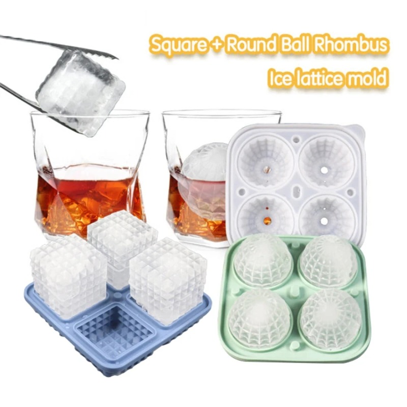 Ice Cube Tray Silicone with Li - Kitchen Gadgets Baking reseña y precio