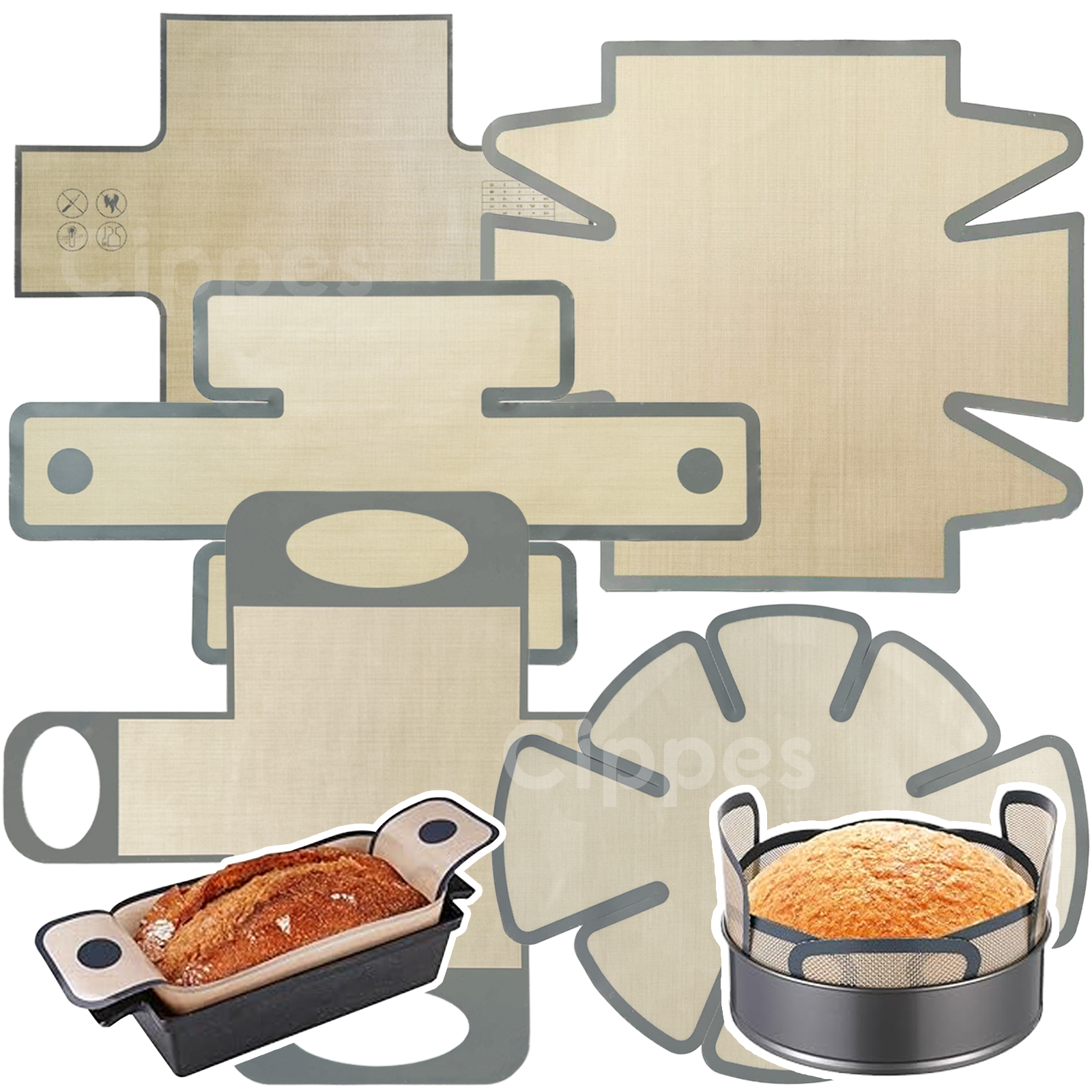 Champ Silicone Bread Loaf Pan  - Silicone Baking Mat reseña y precio