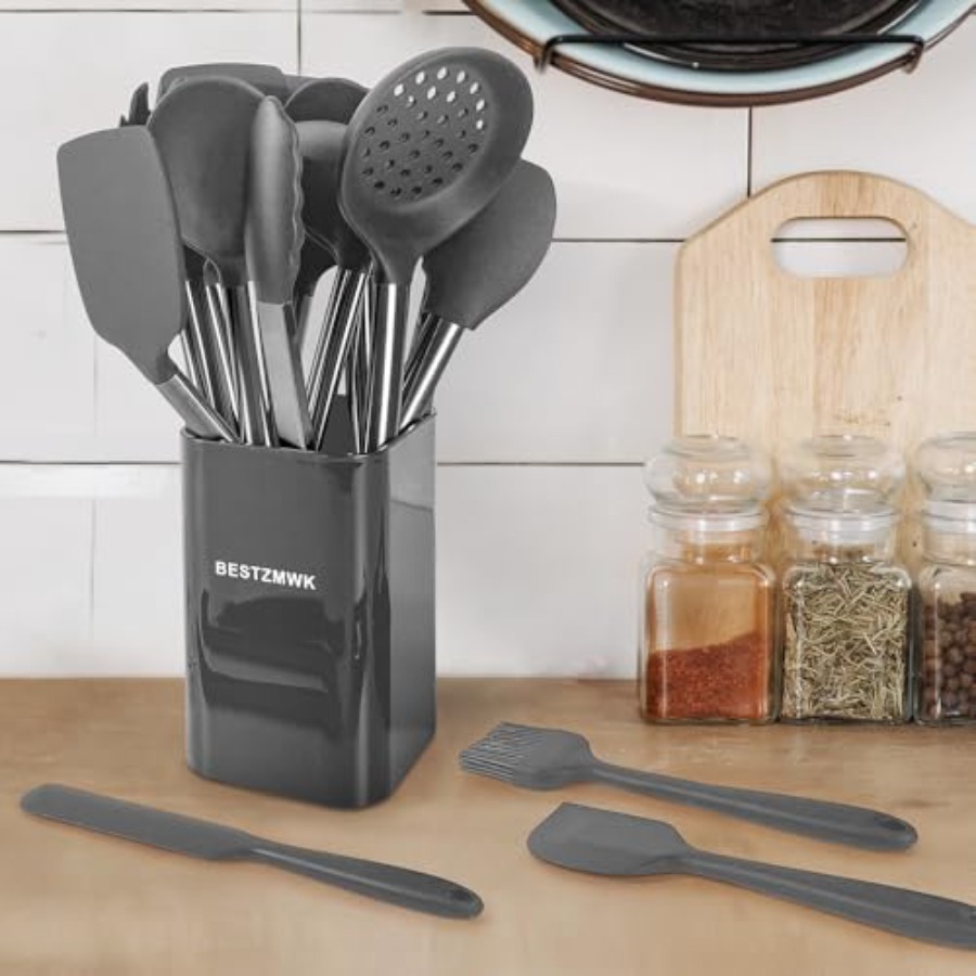 Kitchen Utensil Set-Silicone C - Kitchen Gadgets Set reseña y precio