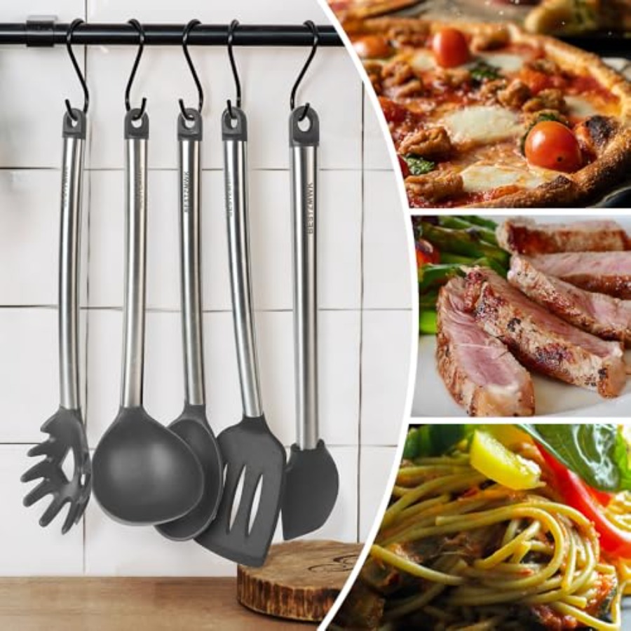 Kitchen Utensil Set-Silicone C - Kitchen Gadgets Set reseña y precio