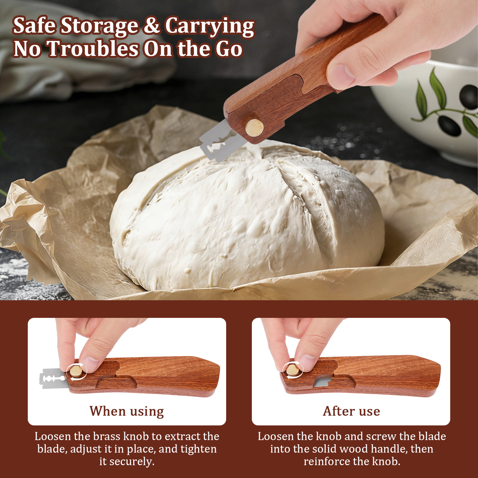 Bread Lame Sourdough Scorer To - Kitchen Gadgets Baking reseña y precio