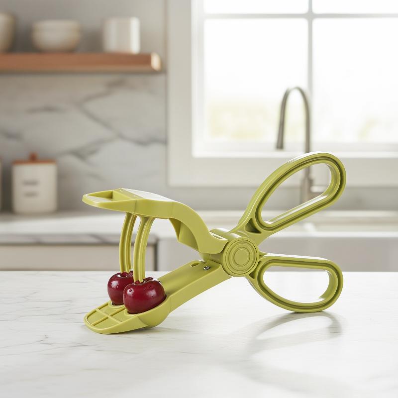 Ergonomic Handle Cherry Pit Re - Cherry Pitter Tool reseña y precio