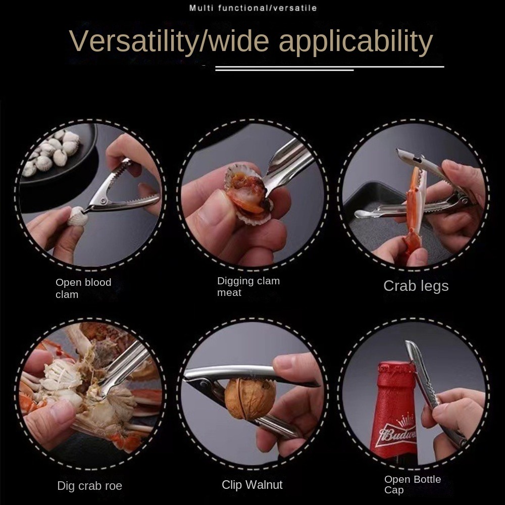New Creative Oyster Opening Cl - Kitchen Gadgets Names reseña y precio