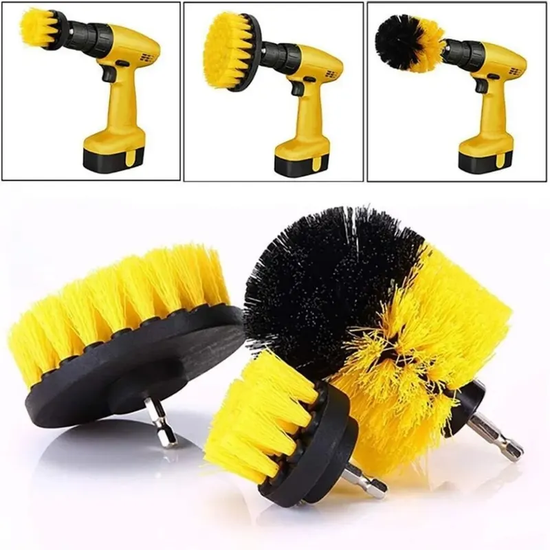 3 pcs/set drill brush set powe - Kitchen Gadgets Set reseña y precio