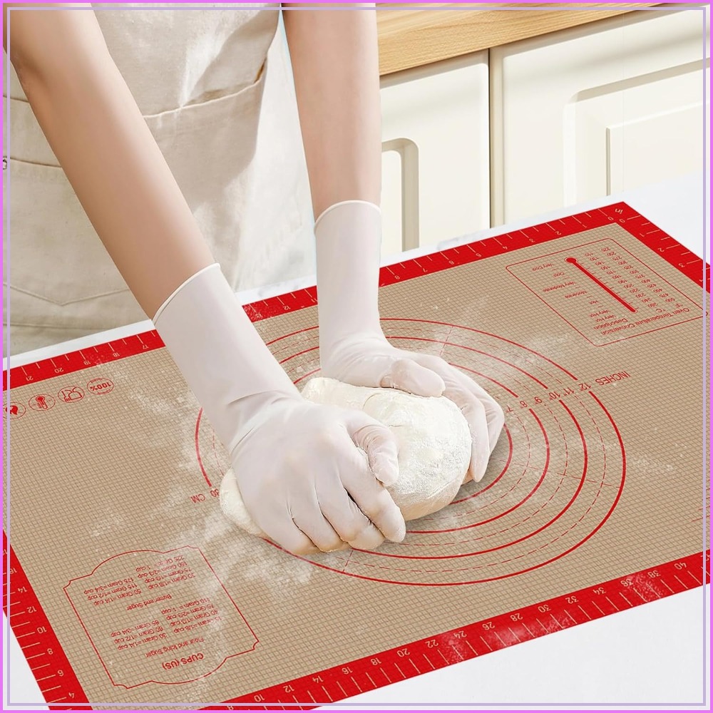 0.7mm Non Slip Silicone Pastry - Silicone Baking Mat reseña y precio
