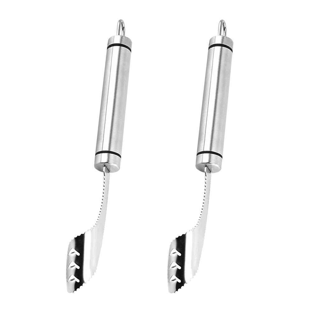 2Pcs Stainless Steel Chili Cor - Cherry Pitter Tool reseña y precio