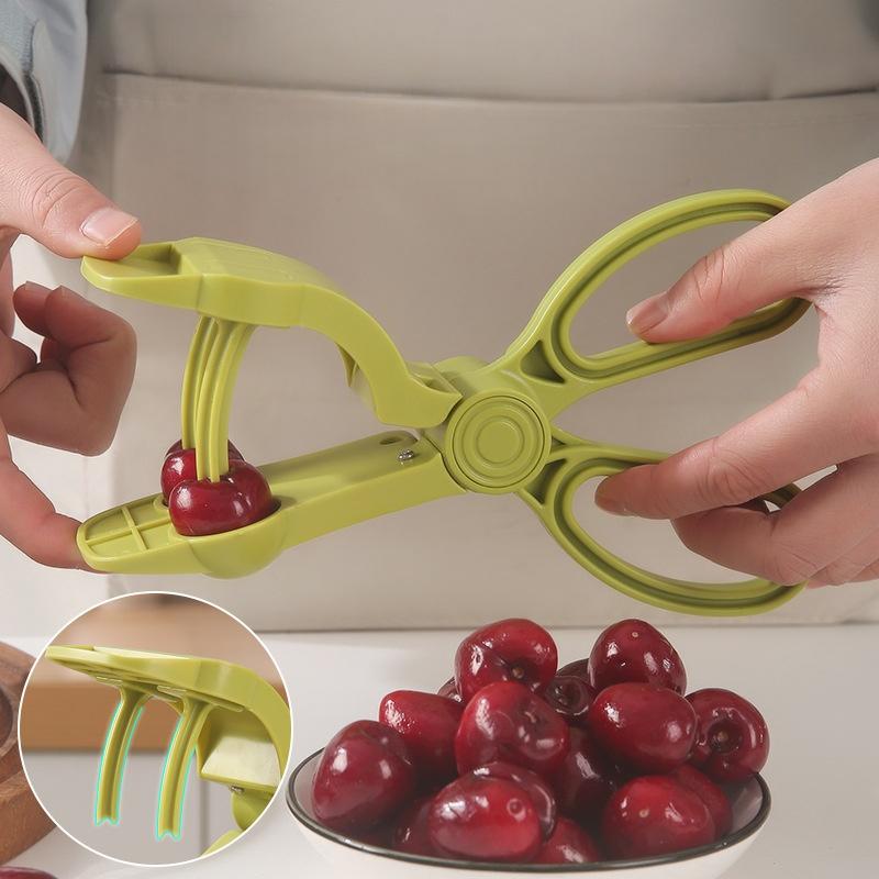 Ergonomic Handle Cherry Pit Re - Cherry Pitter Tool reseña y precio