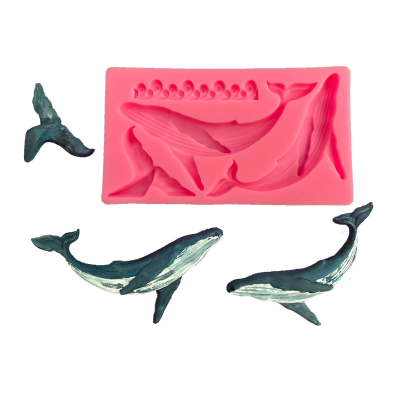 DIY Whale Silicone Mold Ocean  - Kitchen Gadgets Baking reseña y precio