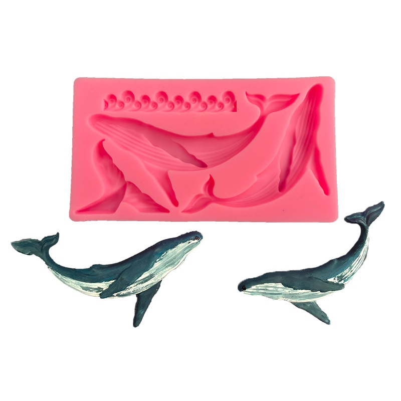 DIY Whale Silicone Mold Ocean  - Kitchen Gadgets Baking reseña y precio