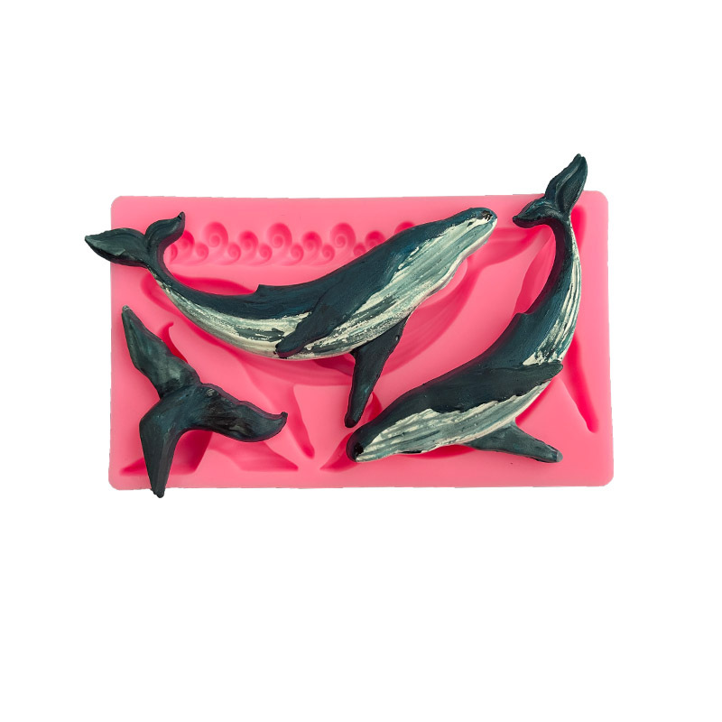 DIY Whale Silicone Mold Ocean  - Kitchen Gadgets Baking reseña y precio