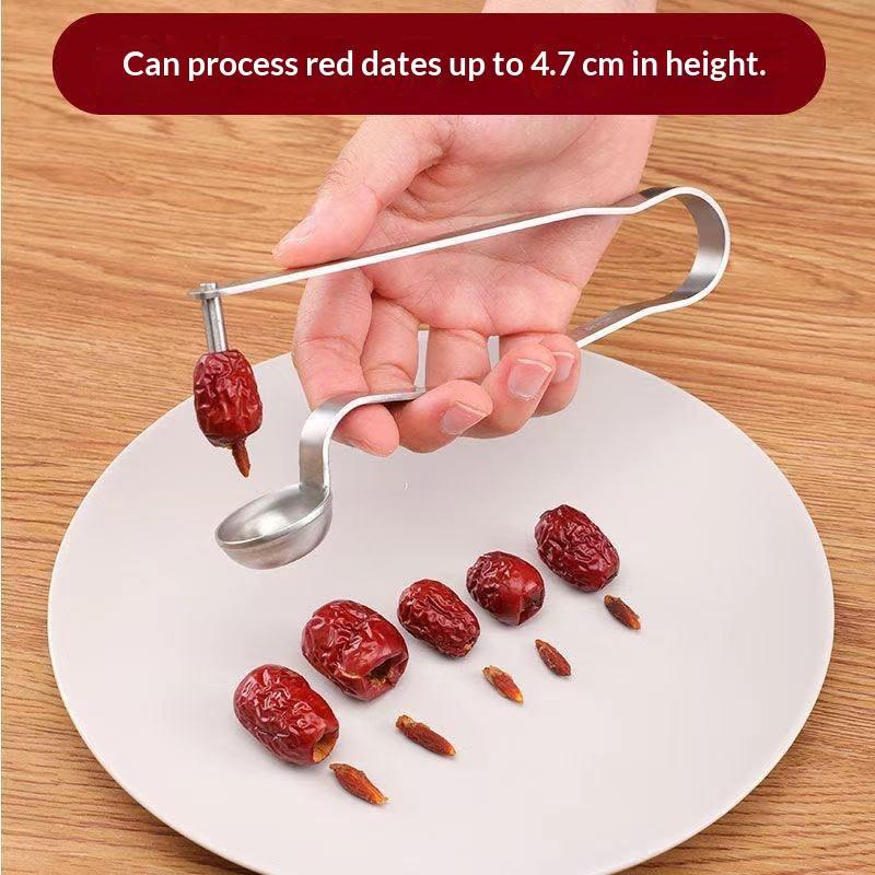 Stainless Steel Date Pitter To - Cherry Pitter Tool reseña y precio