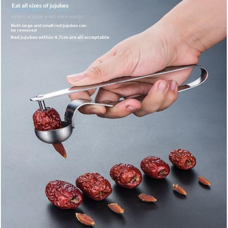 Stainless Steel Date Pitter To - Cherry Pitter Tool reseña y precio