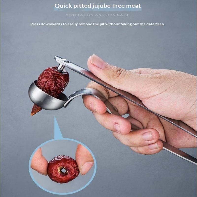 Stainless Steel Date Pitter To - Cherry Pitter Tool reseña y precio