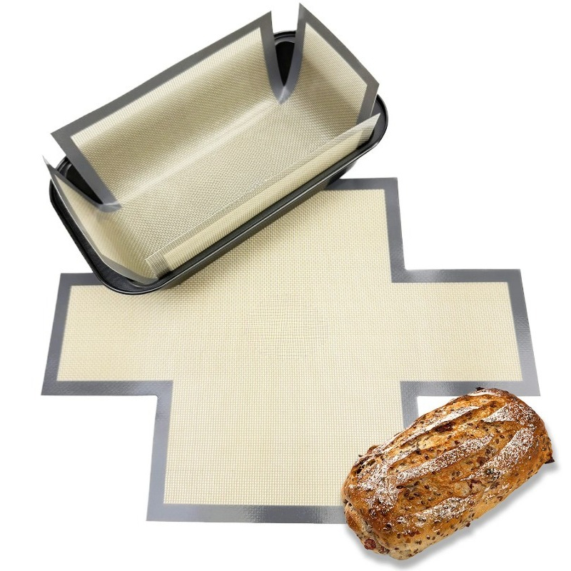 Silicone Bread Loaf Pan Liners - Silicone Baking Mat reseña y precio