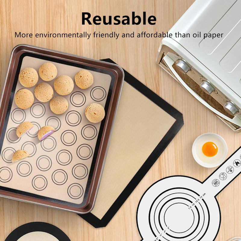 1Pc 42x29.5cm Silicone Baking  - Silicone Baking Mat reseña y precio