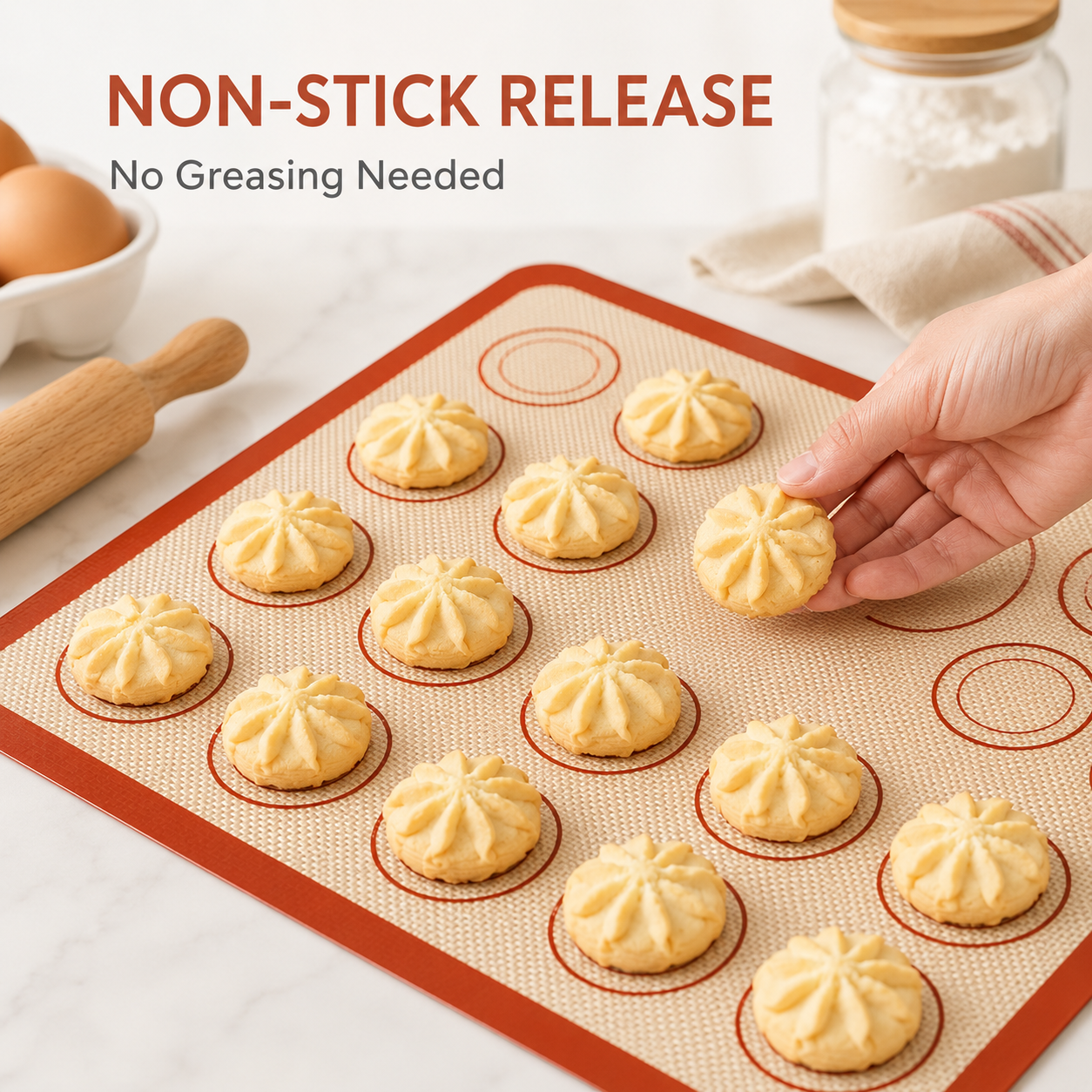Non Stick Silicone Baking Mat  - Silicone Baking Mat reseña y precio