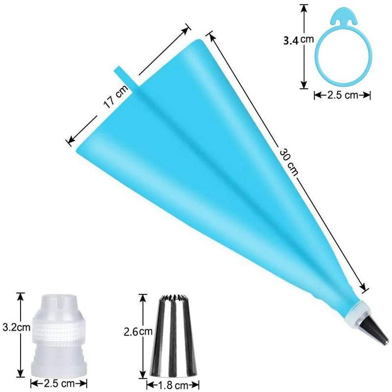 Nozzle piping cake decorating  - Kitchen Gadgets Set reseña y precio
